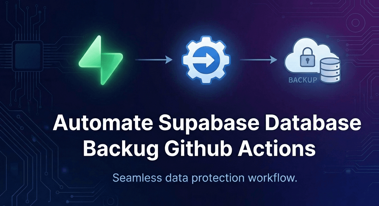 Automate Supabase Database Backups Using GitHub Actions