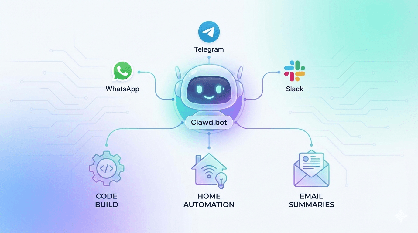 Clawd.bot: The AI Tool That Turns Messaging Apps Into Your AI Assistant