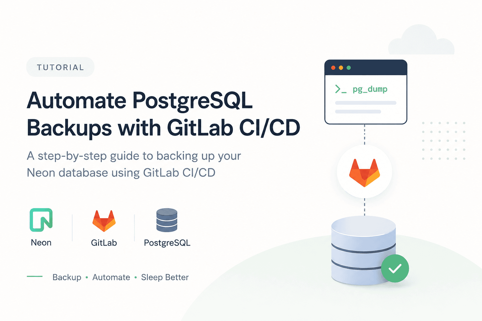 How I Automated Neon PostgreSQL Backups Using GitLab CI/CD (Without GitHub Actions)