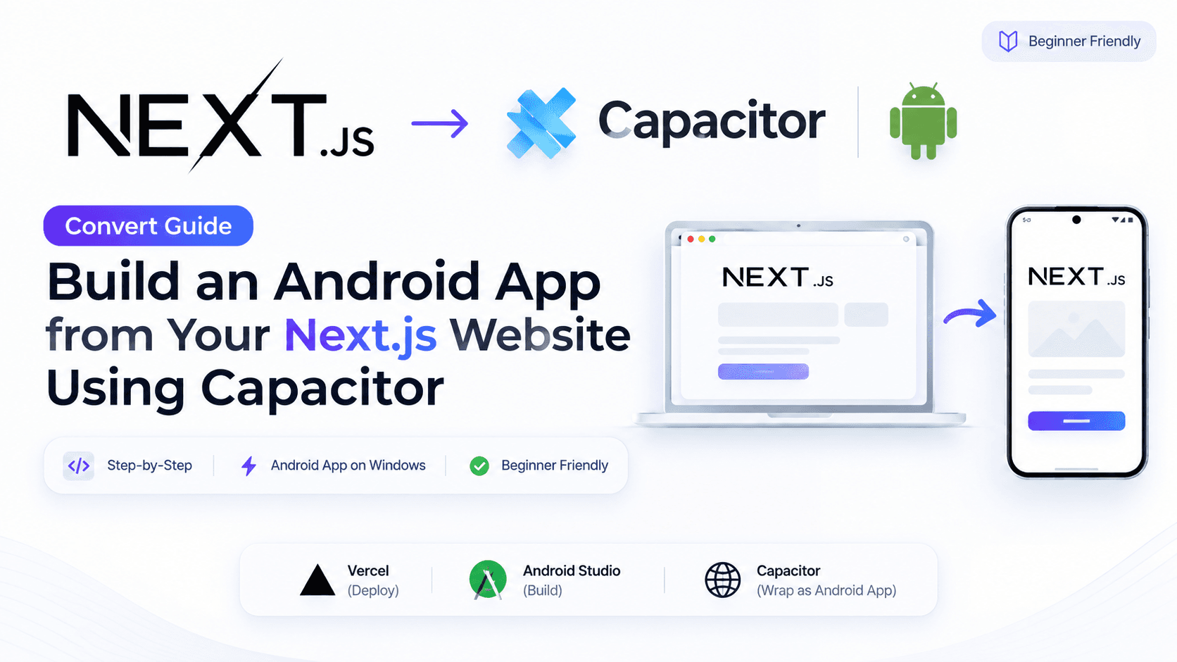 How to Convert a Next.js Website into an Android App Using Capacitor